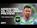 Copa America Final PREVIEW 👀 Argentina vs. Colombia: Who wins? | ESPN FC
