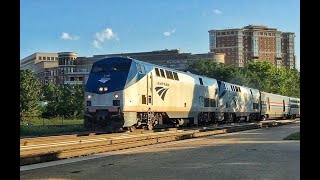 Flashback Footage: Yet another Meet in Alexandria with SB VRE and NB Amtrak Silver Star | 7/21/2015