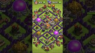 Town Hall 7 best trophy base with link #shorts