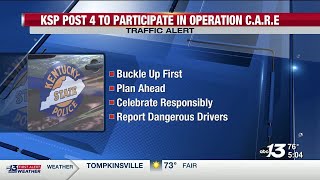 KSP Post 4 to participate in Operation C.A.R.E. campaign