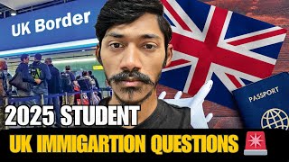 2025 UK Immigration Questions for Students ‼️🚨 | Telugu | uk subbu