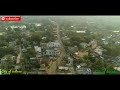 bishnupur city of temple and culture full drone view.