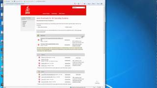 Installing Java on Windows 7