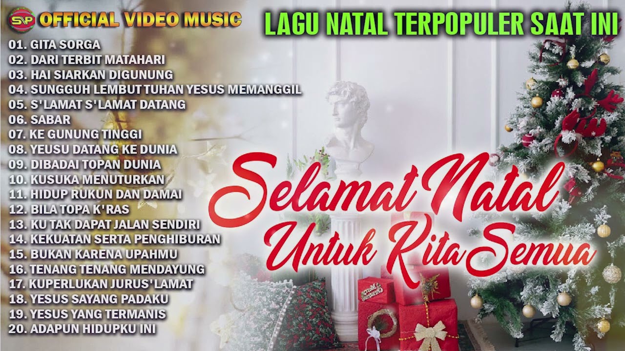 Album Nonstop Lagu Natal Terbaik - Merry Christmas For All (Official ...