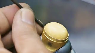 Mastering the Honey Wax Gold Ring: A Craftsmanship Journey