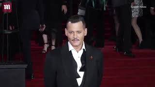 2017 11 02 Johnny Depp and cast at the Murder On The Orient Express World Premiere, London