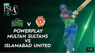 Tough Battle Between Multan Sultans vs Islamabad United | Match 8 | HBL PSL 7 | ML2G