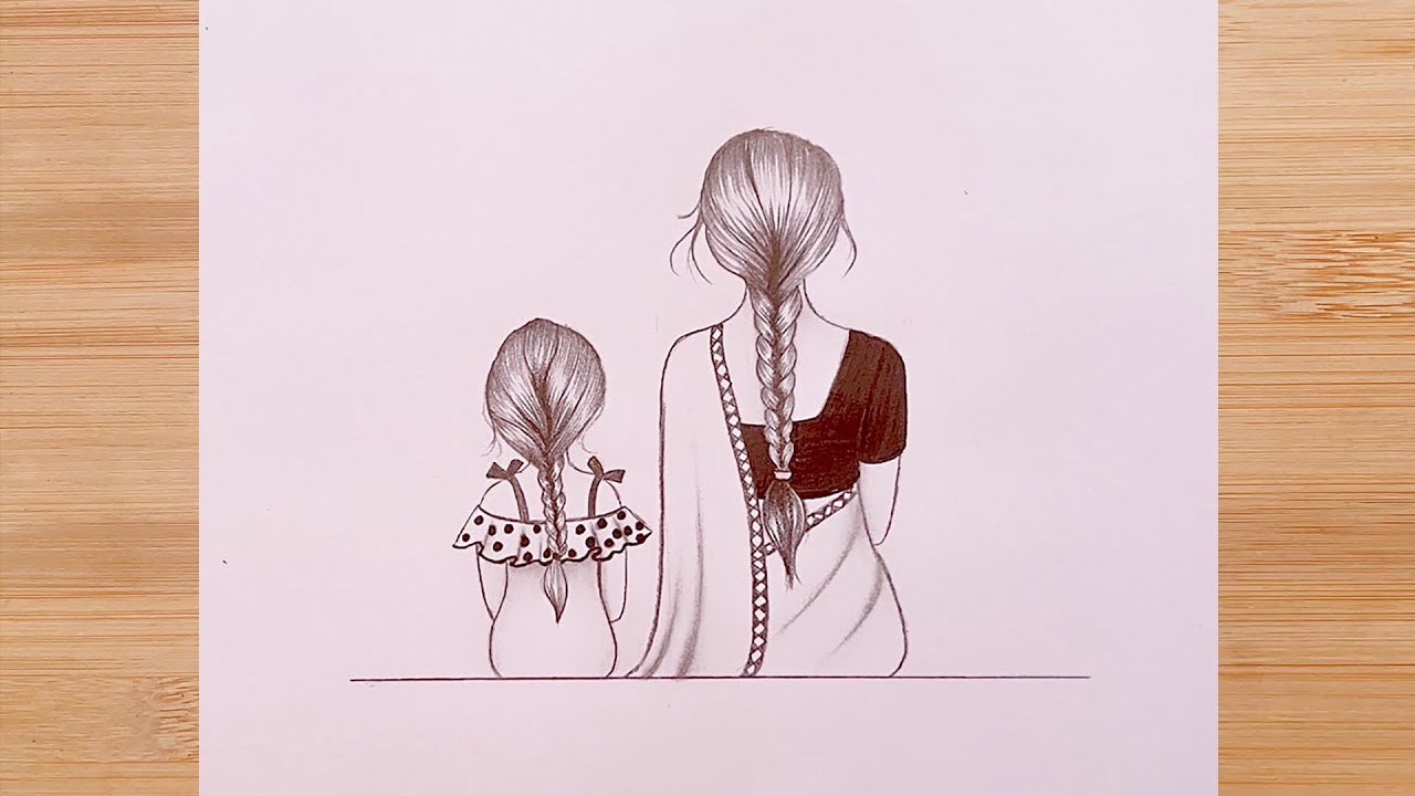 Sketch Drawing Mom At Jai Smeaton Blog