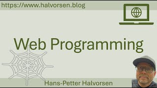 Web Programming - Introduction