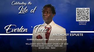 Homegoing Service of Everton 'Trees' Anthony Espuete
