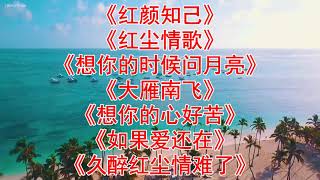 伤心情歌 红颜知己  红尘情歌  大雁南飞  想你的时候问月亮