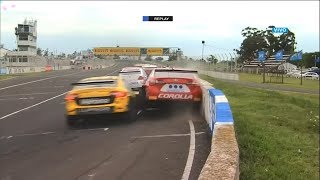 TC 2000 2018. Final Autódromo Ciudad de Paraná. Start | Lap 1 Crashes