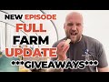 ***GIVEAWAY TIME*** - FULL FARM UPDATE - BUILDING MY ULTIMATE DREAM KOI HOUSE PART 8