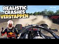 REALISTIC F1 CRASHES MAX VERSTAPPEN 2015-2021