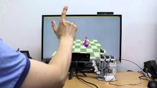 Robot Hand Control by 3D Hand Tracking using a Kinect V2