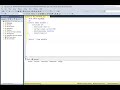 MS SQL tutorial - introduction to tables. Create, insert data and delete.