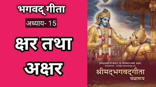 क्षर तथा अक्षर | Bhagwat Geeta | gita | geeta gyan | @Lalit_Nagar_07 | gita sar | भगवत गीता | गीता