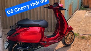 Đỏ cherry chỉ có tại Santuna motocycle