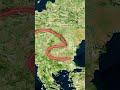 how hungary moved throughout history borders ytshorts