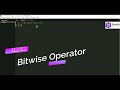 Bitwise Operator Programs In #Java | Bitwise Operators java | Core Java Programs with Output | #Java