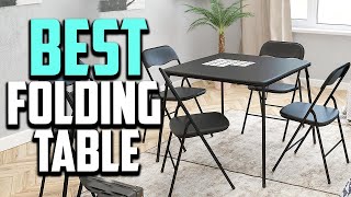 Top 10 Best Folding Table and Chair Sets in 2025 Reviews