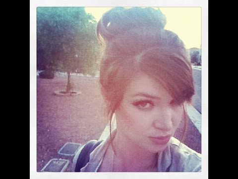 How I Style Side Swept Bangs тшж Youtube