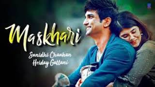 MASKHARI - Dil Bechara|Official Lyrical Song| Sushant, Sanjana| A R Rehaman| Sunidhi, Hriday|