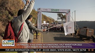 LA PYNLONG IA KA SOHRA INTERNATIONAL HALF MARATHON 2022, POI HADUH 492 NGUT KI NONGIASHIM BYNTA