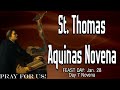 St. Thomas Aquinas Novena : Day 7 | Patron of Catholic Schools & Students, against Storms, etc.