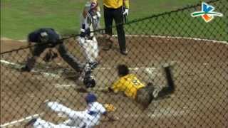 20130608 CPBL 象V.S 犀牛 7上 免死金牌 黃仕豪回本壘得分