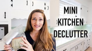 Mini Kitchen Declutter + Minimalist Conversation