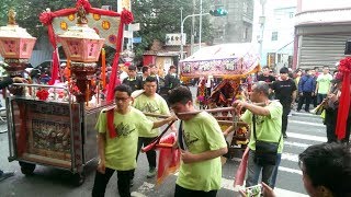 【初五迎財神 過境鹿港順義宮】2018 鹿港 北頭 福德祠 福德老爺 財神爺 新春納采迎財神  (上)  六路頭池府王爺  鹿港順義宮 喜迎新春 恭接財神