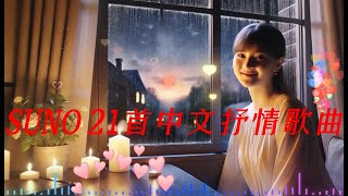 SUNO 21首中文抒情歌曲