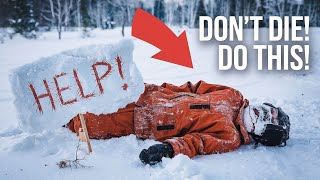 FREEZING to Death? Do THIS to Stay Alive in the Wild!