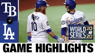 Betts, Bellinger, Kershaw lead Dodgers to World Series Game 1 win | Rays-Dodgers Game 1 Highlights