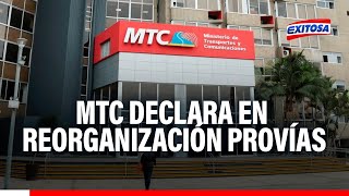 🔴🔵Los Intocables de la Corrupción:MTC declara a Provías en reorganización tras presunta red criminal