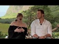 JURASSIC WORLD FALLEN KINGDOM Chris Pratt & Bryce Dallas Howard Interview