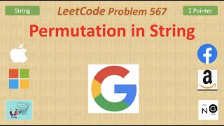 Permutation in String Day 18/31 May LeetCoding Challenge