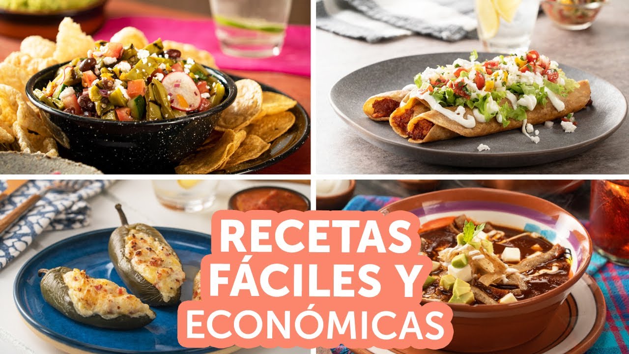 Recetas Fáciles Y Económicas | Kiwilimón - YouTube