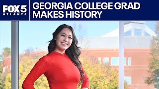 Georgia Gwinnett College student first in school history to earn 3 degrees | FOX 5 News