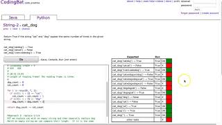 Codingbat - cat_dog (Python)