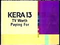 pbs station id yellow purple side bar kera tv 1997