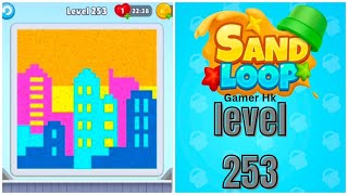 Sand loop level 253 Walkthrough Solution