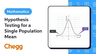 Hypothesis Testing for a Single Population Mean | Intro to Statistics