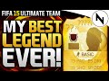 MY BEST EVER LEGEND IN A PACK! - FIFA 15 Ultimate Team