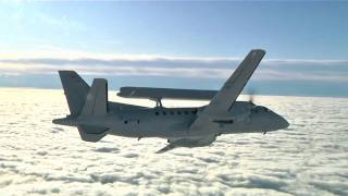 Saab 340 AEW \u0026 C in Flight [HD]