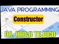 Java Tutorial Series - Part 16 - (CONSTRUCTOR ) NO ARGUMENTS