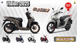 “HOT” Ra mắt Vision 110 2025 NEW – TRẺ TRUNG HƠN ▶ Chỉ từ 31.3 triệu 1 em Vision 2025 🔴 TOP 5 ĐAM MÊ