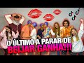 O ÚLTIMO A PARAR DE BEIJAR GANHA!!! (Família Loures x Tiktokers)