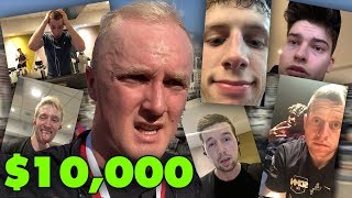 THE $10,000 CHALLENGE DESTROYING YOUTUBERS ft KSI, W2S, WILLNE & MORE